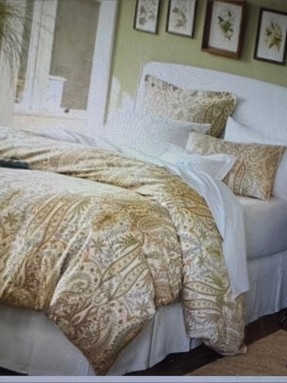 Pottery Barn duvet cover